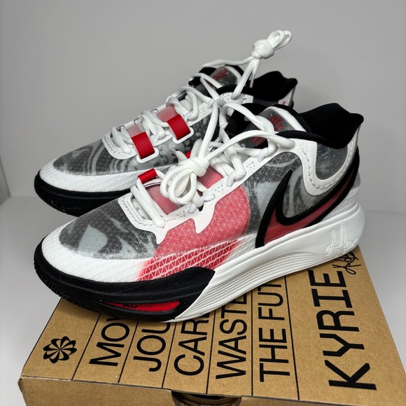 Kyrie 8 White University Red - Picture 4 of 7